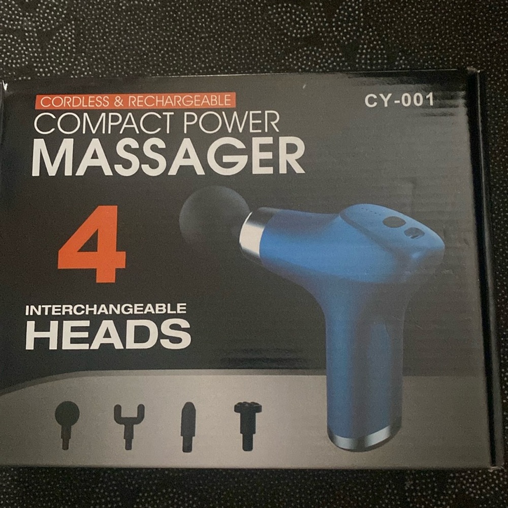 NWOT compact power massager.